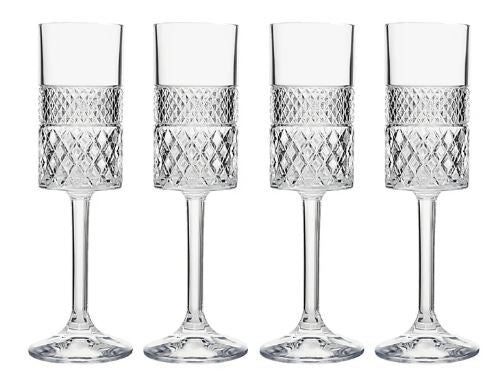 Maxwell & Williams Speakeasy Champagne Flute - 190ml Set Of 4 on Sale