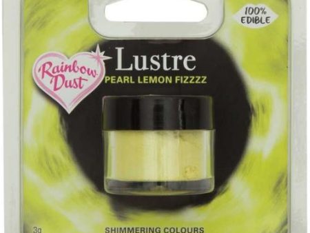 Rainbow Lustre Dust - Pearl Lemon Fizz Hot on Sale