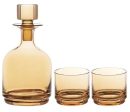 Maxwell & Williams Glamour 3pc Stacked Decanter Set Gold Hot on Sale