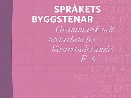 Språkets byggstenar - Grammatik och textarbete för lärarstuderande F-6 Fashion