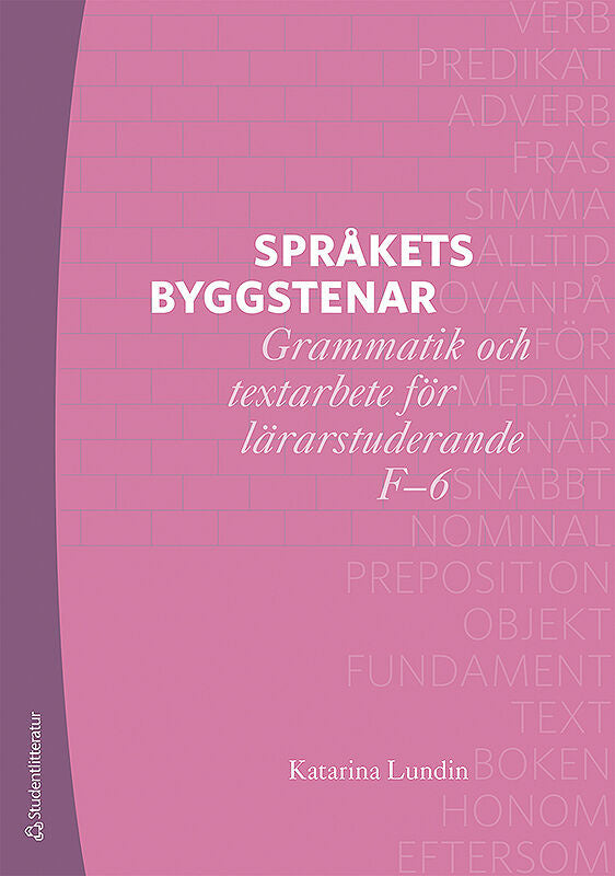 Språkets byggstenar - Grammatik och textarbete för lärarstuderande F-6 Fashion