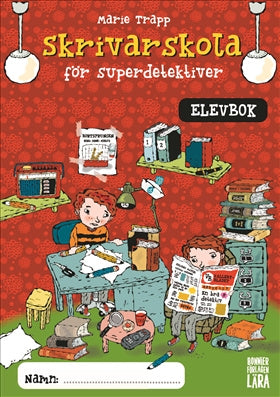 Skrivarskola för superdetektiver - Elevbok 10-pack Fashion