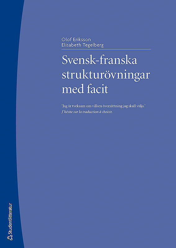 Svensk-franska strukturövningar med facit Discount