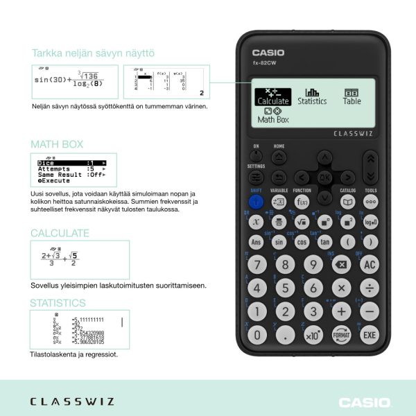 Funktiolaskin Casio FX-82 CW Discount