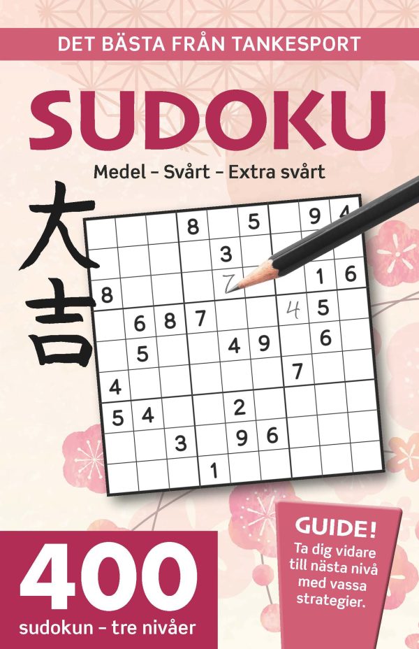 Sudoku : medel, svårt, extra svårt, det bästa från Tankesport Discount